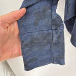 Evereve Michael Stars Blue  Marcy Camo Print Thermal Tunic Top Womens Medium Photo 6