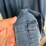 National floral embroidered hemmed jeans size 22W Blue Photo 2