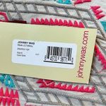 Johnny Was  Ramie Short Sleeve Floral Embroidered SharkBite Hem Tunic Top S NWT Photo 3