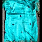 Brand new organza shirt & dupatta Green Size XL Photo 2