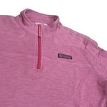 Vineyard Vines Pink Quarter Zip Pullover Sweater Women's Size M Photo 2