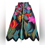Peruvian Connection Hand Knit Floral Wool/Alpaca Tapestry Vest | Peruvian Style | Boho Statement S Photo 2