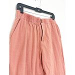 Marine layer  Elle Relaxed Crop Pants Size Medium Rust Orange Preppy Minimalist Photo 7