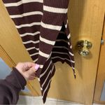 Mable Bodycon Midi dress and Cropped Cardigan in Brown Photo 5