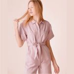 Apiece Apart  Baleare Lilac Jumpsuit Photo 3