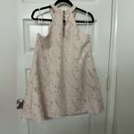 Gianni Bini GB  Textured Sleeveless Swing Dress Size M Blush Pink Photo 4