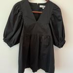 Hunter Bell Women's Maya Puff-Sleeve Eyelet Mini Dress Size S Photo 2