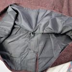 Burgundy Saks Fifth Ave Black Label Tweed Skirt Sz 14 Red Photo 7