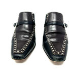 Brighton  size 7.5 black‎ & dark brown heeled mules 2195 249 Photo 12