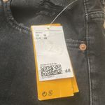 H&M Womens New  High Waist Black Denim Shorts Photo 1