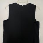 Kenar Sleeveless Black Shift Dress Size 8 Photo 5