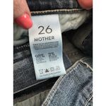 Mother‎ The Dropout Shorts Blue Tarnished Jean Shorts Size 26 Mid Rise #HH12 Photo 2