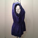 Banana Republic NWOT Purple and Black Patterned Dress Photo 4