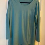 Soft Surroundings Teal Touch of Sheer Tunic Top, Women’s Large Photo 0