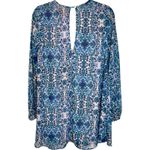 Show Me Your Mumu ‎ DONNA MICHELLE TUNIC SANTORINI SPLASH Boho Mini Dress Small Photo 2