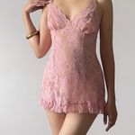 Victoria's Secret pink lace dress Photo 1