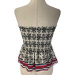 ZARA  Multicolor Smocked Tube Crop Top Women's Size Small | 16-18 Photo 2