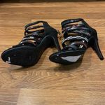 Jessica Simpson  boho western black heels size 6 Photo 3