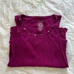 st. john's bay Never worn: purple St. John’s Bay tank top Photo 5