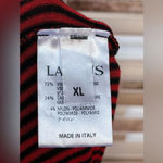LANEUS viscose cashmere blend top XL Red Photo 6