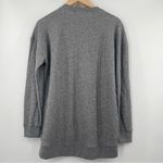 Marine layer NEW  Double Knit Crew Lina Pullover Sweatshirt Gray SZ Medium NWOT Photo 4