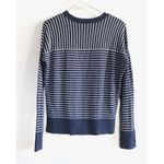 Abercrombie & Fitch Crew Neck Blue Striped Sweater Sz Small Photo 3