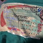 Vintage 80s Anne Marie Designs Postcard Jumpsuit NWT Size M Green Size M Photo 11