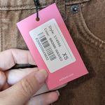 Edikted NWTS  Mid Rise Cargo Carpenter Jeans Women's XS (2-4) Brown Wash Photo 4