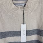 Harper Men's Cream and Gray Striped Crewneck Sweater Size XXL Photo 1