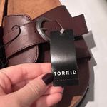 Torrid NWT  Brown Single Buckle Slide Sandals Size 11 Photo 5