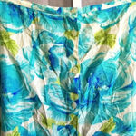 Napa Valley Blue Floral Midi Button Skirt Size 20W Photo 2