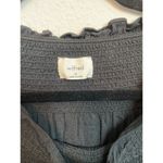 Wilfred  Black Cider Mock neck long sleeve mini dress size M Photo 3