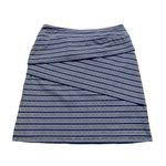 J. McLaughlin Nicola skirt Catalina cloth with geometric print elastic waist sz Photo 1