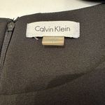 Calvin Klein Little Black Dress Size 12 Sleeveless Elegant Modern Career Photo 4