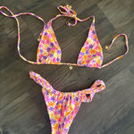 Kulani Kinis  Floral Neon Bikini Photo 0