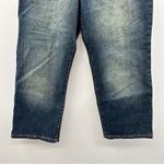 Baby Phat Y2K Dark Acid Wash High Rise Straight Leg Cropped Jeans Size 14 Photo 2