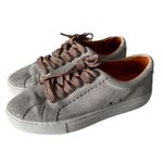 ZARA  Women Metallic Glitter Silver Lace Up Fashion Sneakers Size‎ EU 39 US 8 Photo 0