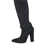Bamboo  Black Over-the-Knee Boots Photo 7