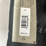 Hudson Beth Mid Rise Baby Boot Size 32 Black Coated Beauty Inseam 34” Long Photo 4