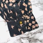 Ark & Co. . | Taj Mahal Blouse Keyhole Graphic | Black/Tan | Womens | M Photo 3