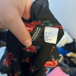 Divided H&M FLORAL RUFFLE SHEER BLOUSE Photo 2