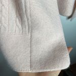 Lauren Ralph Lauren angora blend cable knit blush pink shrug size Mp Photo 5