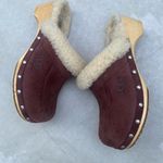 UGG  Australia Women's Purple Suede Studded Shearling Lined Mules/Clogs S… Photo 2