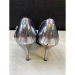 Donald J Pliner Women's Leather Silver \Pumps/Shoes/Heel 2.75" Size 6 SKU 5699 Photo 5