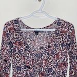 American Eagle  boho floral print tassel romper size S Photo 3