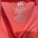 Joy Lab Women's Short Sleeve Crop Top - Coral-Size Large NWOT cross back Photo 6