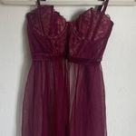 Adore Me  Maroon Slip Photo 0