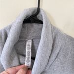 Alo Yoga Haze Funnel neck Sweatshirt in Grey Photo 5