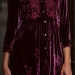 Johnny Was Roberta embroidered velvet smocked tunic
NWT Photo 3