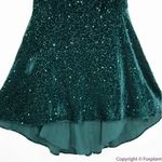 New! MORGAN & CO Green‎ Sequined Hi Photo 5